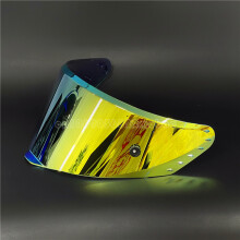 (Rood) Helmvizierlens voor GSB S361 integraalhelm R50 Dag en nacht anti-condens zonnebrandcrème 10
