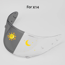 (Zilver) Fotochromatische vizierlenzen voor SHOEI X14 X-14 Z7 NXR CWR1 CWR-1 RF1200 RF-1200 Xspirit3