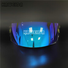 (Rood goud)Motorhelm Lens Full Face Motorhelm Vizier UV-bestendig voor LS2 FF352 FF351 FF369