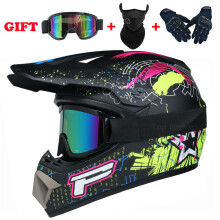 (M-S) Motorfiets Jeugd Kinderen Kind Helm Volledig Gezicht Motocross Casco Moto Off-road Straat Gratis