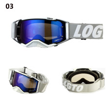 (05)LOGTO Motocross Helmbril Winddicht Anti-UV MX ATV MTB Off Road Fietsbril Sport Veiligheidsbril