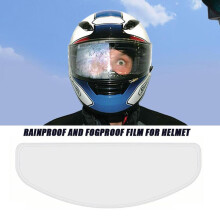 (Zwarte lenzen) Nieuwe universele anti-condens helmfolie motorfiets anti-condens lens patch motorfiets