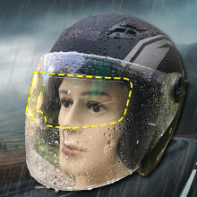 Heldere regenbestendige en anticondensfolie voor motorhelmen Universele helmpatchfolie voor motorhelmen