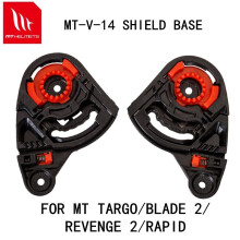 MT-V-14 schildbasis Motorhelm Vizier Basisplaat Voor MT BLADE 2 REVENGE 2 TARGO RAPIDE Vervanging