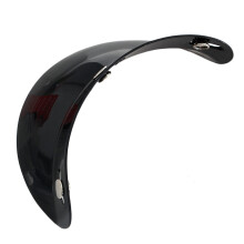 (RPHA11 70) Universele 3-snap vizier met lens voor open motorhelmen