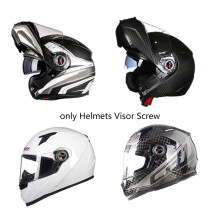 (BK) 1 paar motorhelm lens vizier schild basisplaat draaischakelaar voor FF370/358/386/394/325/396