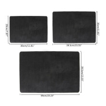 (M)3 Maten Zwart Professioneel Pokerkaarten Deck Mat Goocheltrucs Goochelaars Rekwisieten Muntenmat