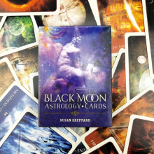 Zwarte Maan Astrologie Orakelkaarten Volledig Engels 52 Kaarten Deck Tarots Bordspel