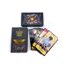 2022 Nieuw Sasuraibito Tarot 78 kaarten deck en gids Gilt Edge Card bordspel