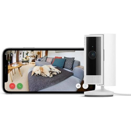 Caméra de surveillance - RING - Intérieure 2ème génération - HD 1080p - Système audio bidirectionnel - Blanc
