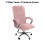 (Pink, L) Color Office Solid Computer Chair Covers Dustproof Wear Resistant Protector 1