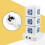 Lead Extension Tower 3m Multi Socket 4 Usb Switched Surge Power Protected Supply 2