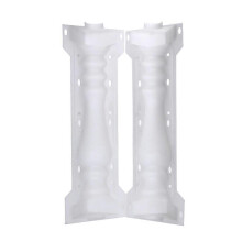 (As show, One size) Garden Roman Column Mold Edging Stone Effect DIY Courtyard Garden Plastic Paving
