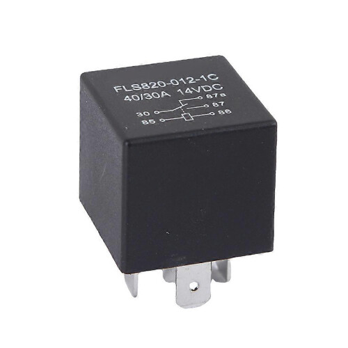 (As show, One size) Adjustable LED Flasher Relay 5 Pin Motorcycle Turn Signal Indicator Hyper Flash 1