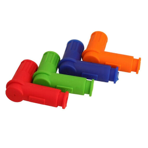 (Orange, One size) Motorcycle Spark Plug Cap Boot Waterproof Non Resistor Universal Spark Plug Cap 2