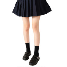 (Style 5, One size) Women Solid Color Thigh High Stockings Classic Velvet Thin Student Calf Socks