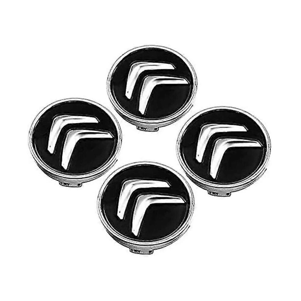 (As Show, One Size) 4Pcs Hub Caps For Citroen C4 Picasso C3 Berlingo C5 X7 C2 C1 Ds3 Zx Xsara C8 Ds Ds4 60Mm Rim Center Caps With Mark 4704245289003