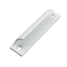 (As show, One size) 1pcs Aluminum Alloy Handle | Sliding Door Handle | Balcony Door Handle | Cabinet Drawer Handle | White Curved Handle | for Windows, Furniture Hardware