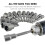 (As show, One size) Magnetic Hex Socket 14Pcs Impact Driver Socket 6-19mm, Magnetic Hex Socket Wrench Socket Set Magnetic 1/4 Hex Socket Socket Adapter Tool 5