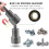 (As show, One size) Magnetic Hex Socket 14Pcs Impact Driver Socket 6-19mm, Magnetic Hex Socket Wrench Socket Set Magnetic 1/4 Hex Socket Socket Adapter Tool 3