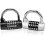 (As show, One size) Padlock, Code Padlock, with 5 Digit Padlock, 2 Pieces Code Padlock, Combination Padlock 2