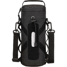 (As show, One size) Waterproof Water Bottle Bag 550ml/800ml/1000ml Military Style Tactical Nylon Molle System Outdoor Water Bottle Holder