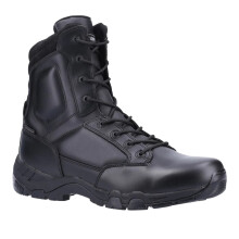(4 UK, Black) Magnum Unisex Adult Viper Pro 8.0 Plus Leather Waterproof Uniform Boots
