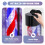 90*13 cm LED Barber Shop Pole Barber Rotating Light 8