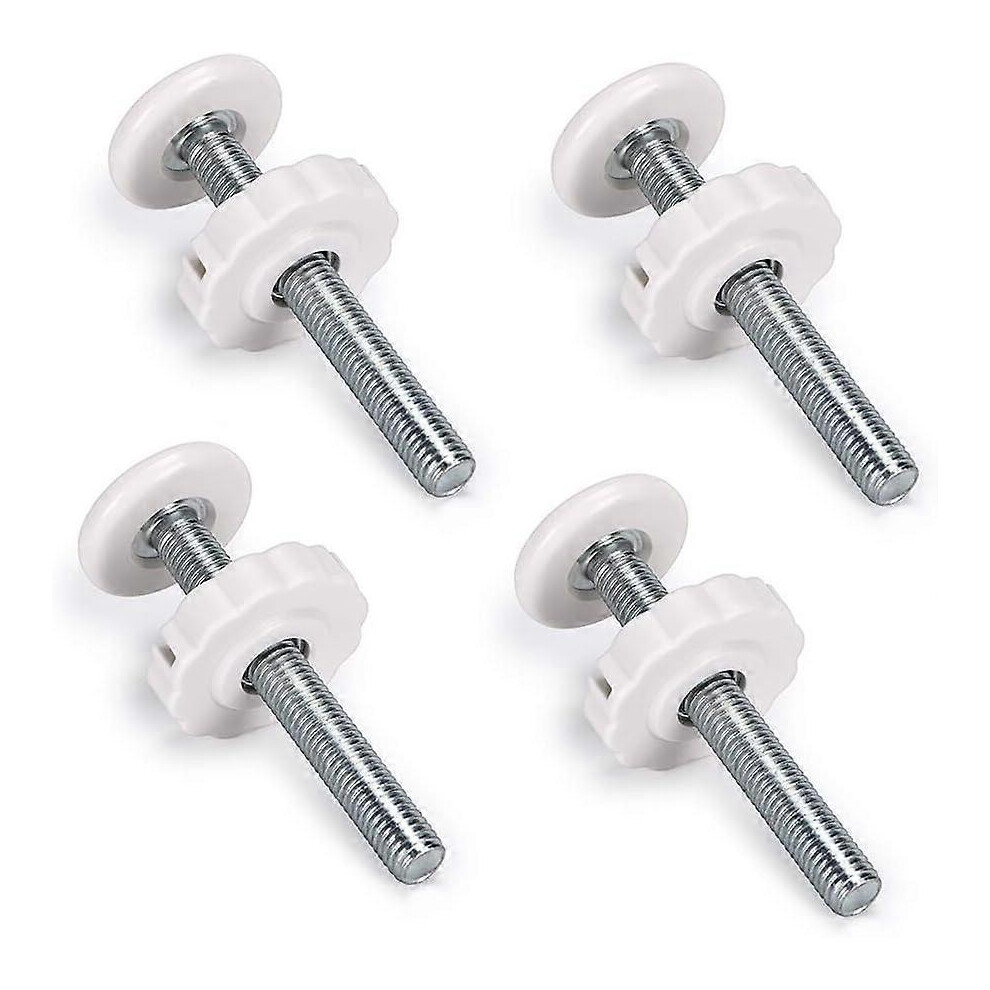 (As show, One size) (white) 4 pcs Threaded Pin Pressure Rods for Stair Gate-image-OPC-PHNQHND-NEW