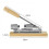 (As show, One size) Nutcracker Nutcracker Nutcracker Stainless Steel Nutcracker with Wooden Handle Open Tool for Walnuts, Chestnuts, Pecans, Hazelnuts, Almonds, Brazil Nu 4