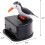 (As show, One size) Black Little Bird Creative Push Toothpick Dispenser 3