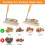 (As show, One size) Nutcracker Nutcracker Nutcracker Stainless Steel Nutcracker with Wooden Handle Open Tool for Walnuts, Chestnuts, Pecans, Hazelnuts, Almonds, Brazil Nu 5