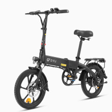 DYU A1F PRO 16'' electric bicycle, 250W motor, 7.5AH battery, 25KM/H