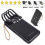 Power Bank 9000000mAh Fast charger Pack 4 USB External Battery 3