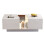 Led Coffee Table with 2 Drawer Storage 5