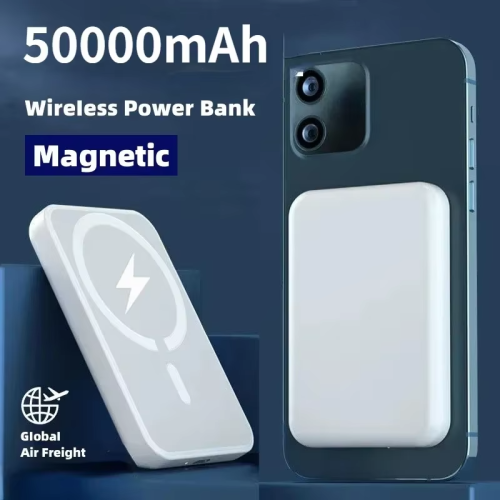New 50000mAh Magnetic Wireless Power Bank for 1