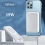 New 50000mAh Magnetic Wireless Power Bank for 3