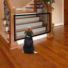 (As show, One size) Pet Isolation Net, Foldable Pet Isolation Fence, Cat and Dog Safety Fence, No Punching Pet Supplies