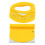 (As show, One size) Dough Scraper, Plastic Pastry Maker, Bread Dough Bowl Scraper, 6 Inch, Yellow 1
