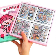 (As show, One size) 100 pices Autocollants Kawaii Stickers Dessin Anim Mignon Kawaii Autocollant Autocollantes de Dessin Anim Autocollants Scrapbooking pour Scrapbook Dia