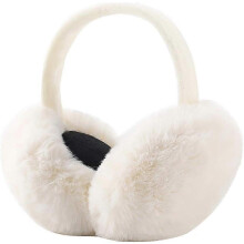 (As show, One size) Plush Earmuffs for WomenEarmuffs Women Cute Foldable Earmuffs Soft Warm Earmuffs Unisex Earmuffs Cloth for Gift for Winter