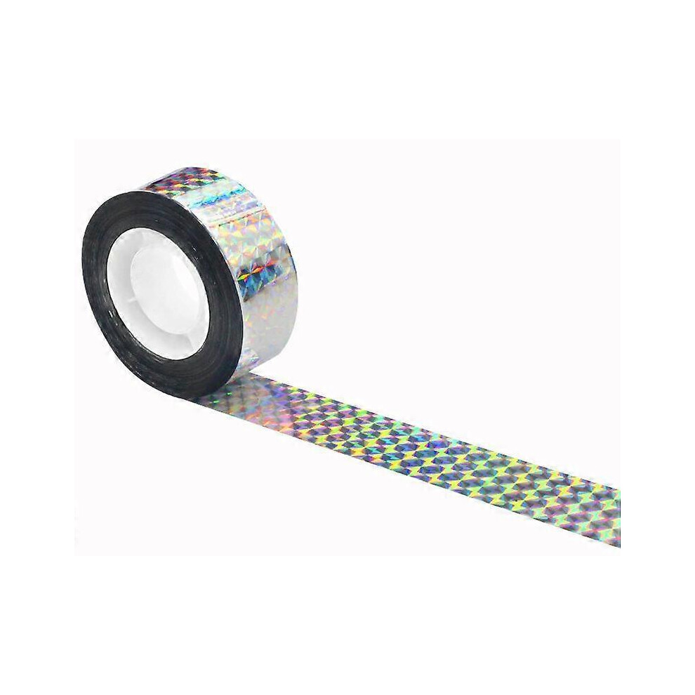 (As show, One size) Bird Repellent Belt 50m - Scarecrow Scarecrow Repelling Pigeons Sparrows Crows Two PieceSquare-image-OPC-PHNQMZJ-NEW