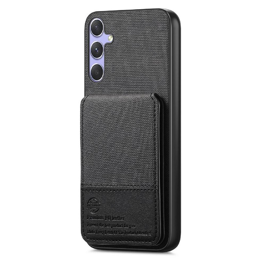 (Black) Case For Samsung Galaxy A24 Leather Case Rfid Blocking Wallet Shockproof Black 764563620296