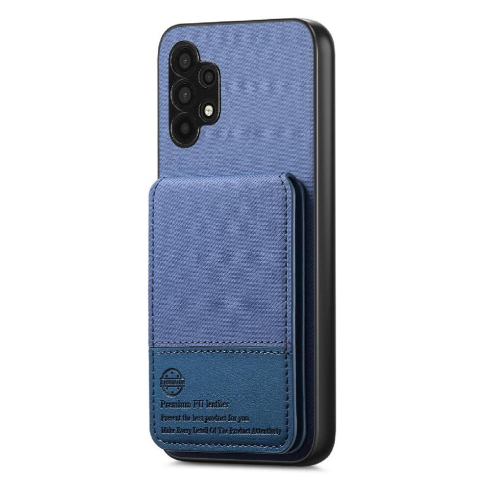 (Blue) Case For Samsung Galaxy A32 4G Leather Case Wallet Shockproof Rfid Blocking Blue 764563620708