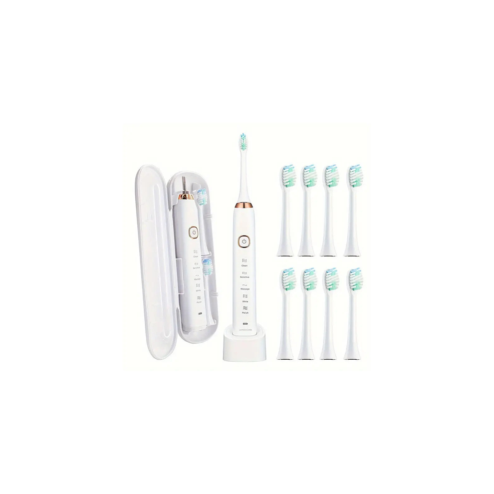 Smart Ultrasonic Dental Teeth Whitening Rechargeable Tooth Brush White-image-OPC-PHNQPT8-NEW