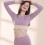 (M)Womens Thermal Underwear Set Base Layer Fleece Lined Soft Top Bottom 2