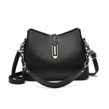 Handtasche Schwarz Einfache Kette Tasche Damen Pendeln Einkaufen