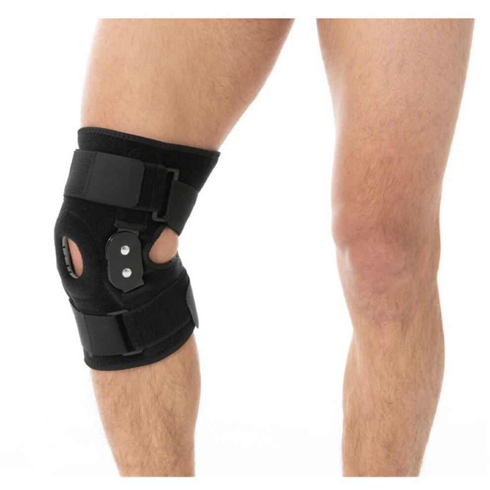 Unisex Sports Knee Brace with Steel Support – One Size Knee Protector for Running, Hiking, Cycling, Basketball