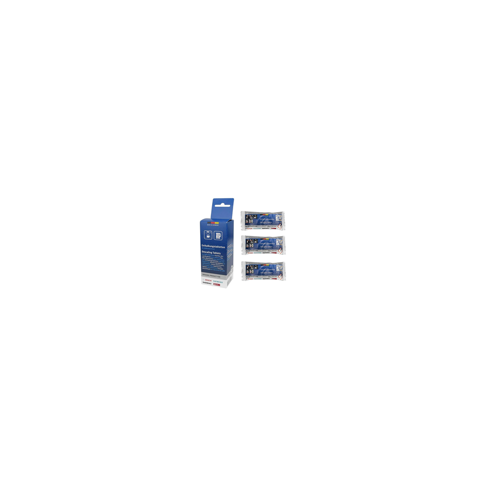 Bosch Siemens Descaling Tablets 6 x 18g