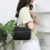 Μαύρες νάιλον τσάντες crossbody για γυναίκες, τσάντα ώμου ταξιδιού, καπιτονέ τσάντε 5